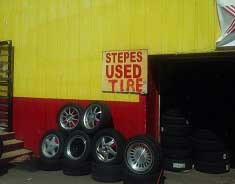 Used Tire shop, Photo from Street